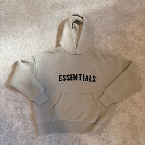 FOG Essentials Khaki Hoodie Sweater for Men